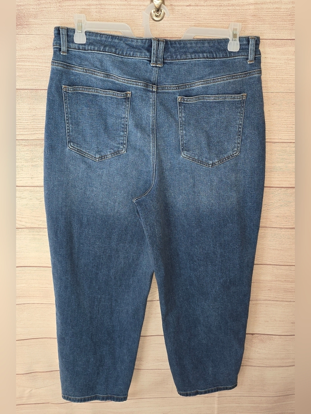 Talbots Relaxed Barrel Jeans Size 16 - Picture 2 of 5